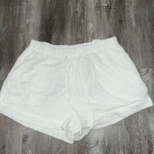 H&M cotton gauze shorts